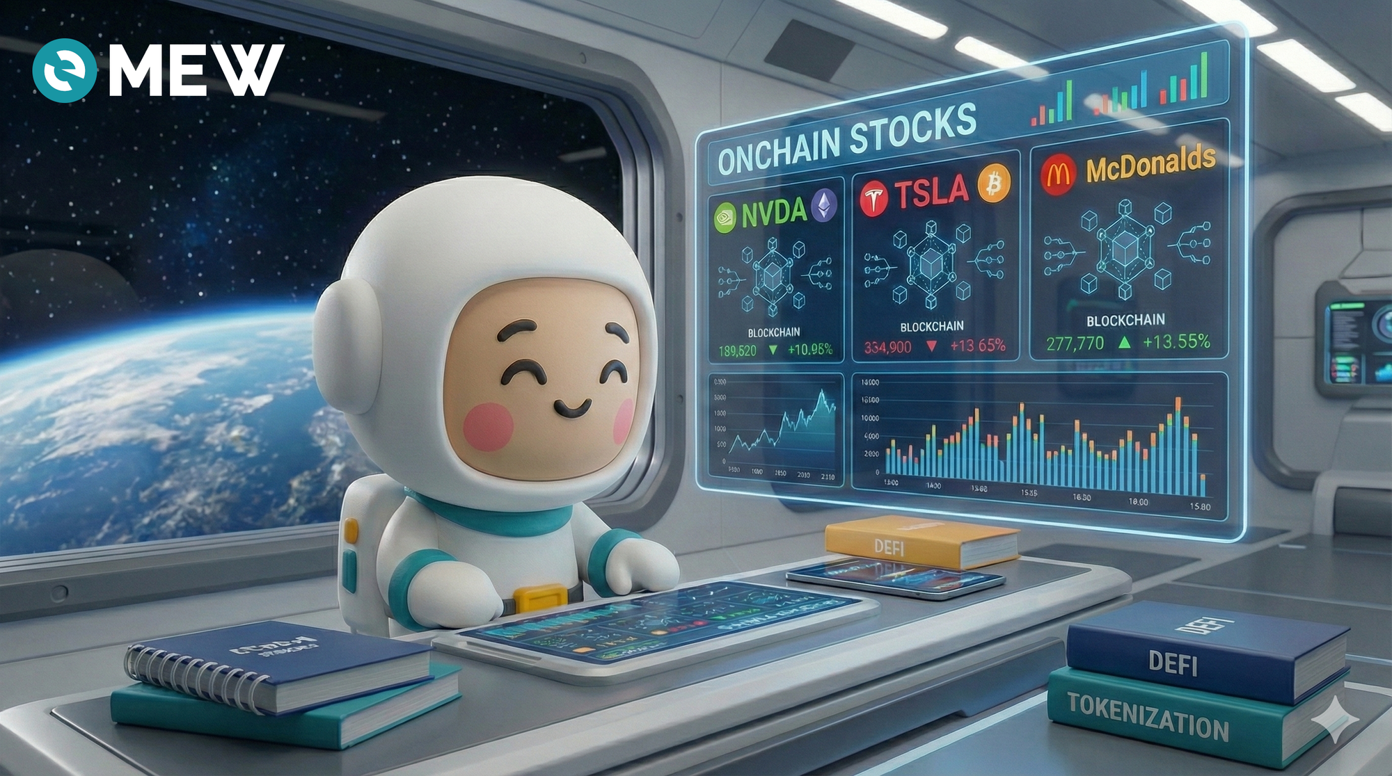 How to Interact with Tokenized Stocks on MEW Mobile